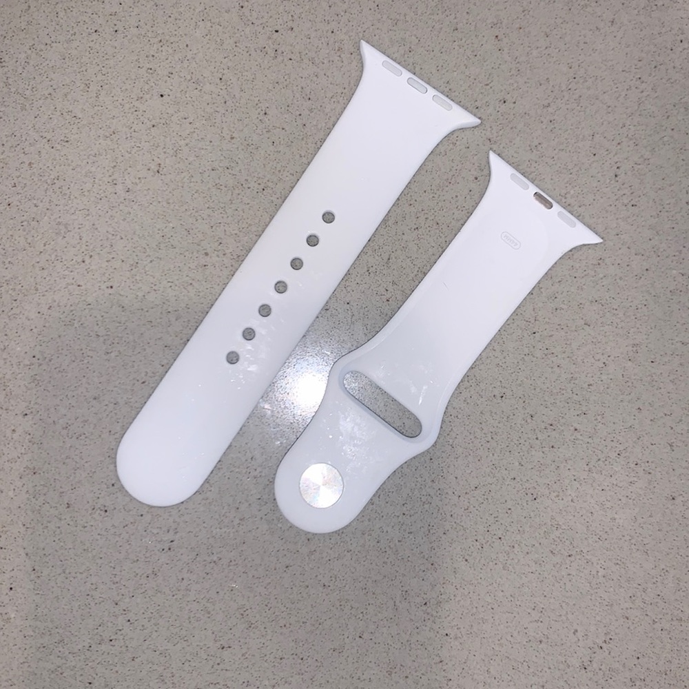 White 42/44 mm Apple Watch Band Size S